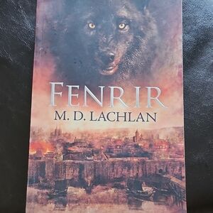 Fenrir by M. D. Lachlan - Mysterious Black and Red Cover